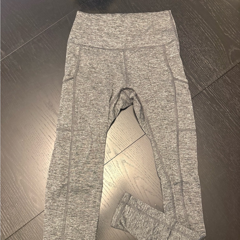 Aerie Gray Wash Leggings